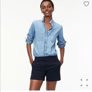 2 pairs JCREW chinos navy and white size 2